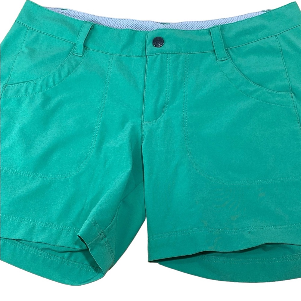 Patagonia Women's Teal-Green Athletic Shorts